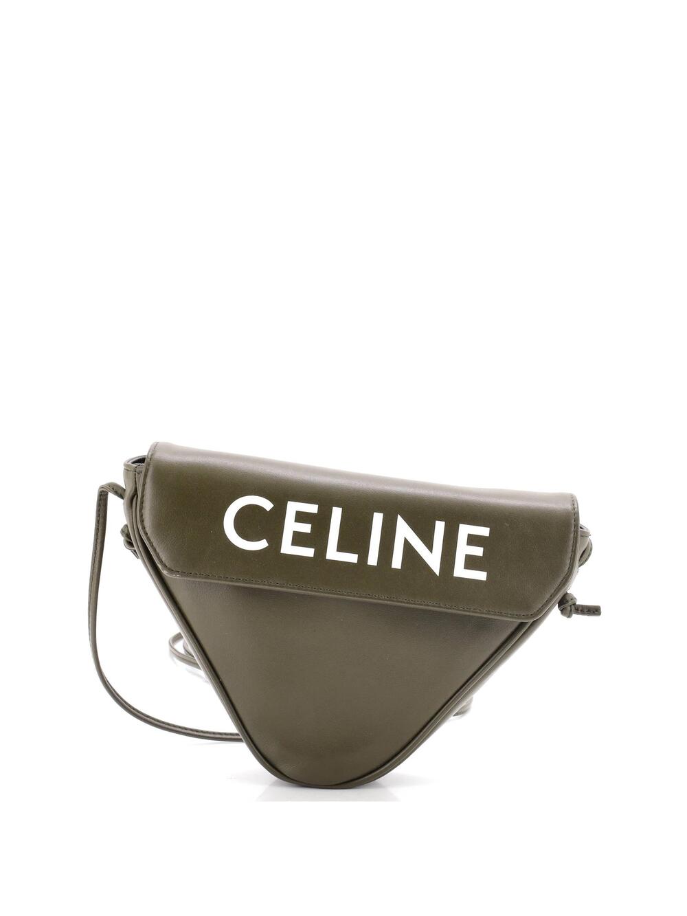 Celine Triangle Bag Leather Small #301283C88B